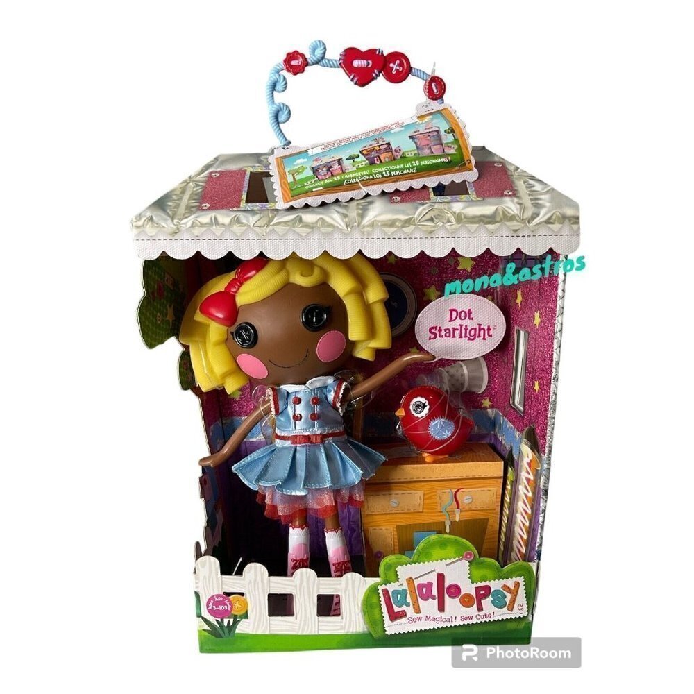 Lalaloopsy Dot Starlight Doll Playset with Pet Bird, 2 Pieces